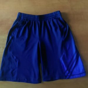 Adidas blue/royal blue shorts